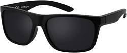 La Optica B.L.M. Herren Sonnenbrille UV400 Männer Sportbrille Fahrradbrille - Matt Transparent (Gläser: Polarisert Grau) von La Optica B.L.M.