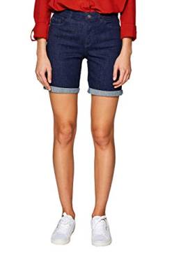 ESPRIT Damen Bermuda Denim Short, 900/BLUE Rinse, 26 von La Redoute