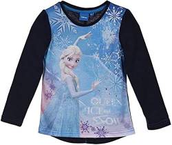 Disney Frozen Girls T-Shirt - Blue - 5-6 Years von La Reine des Neiges