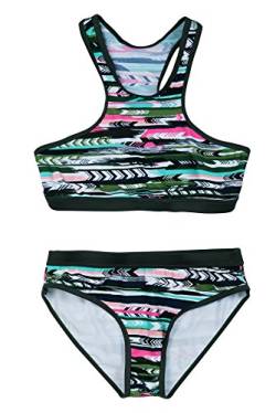 La-V Mädchen Bikini Zweiteilig Sport Multicolour/Größe 164/170 von La-V