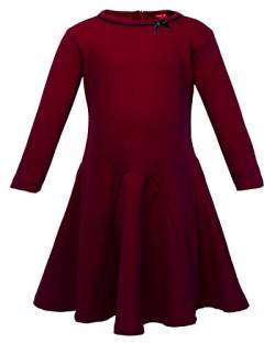 La-V Mädchenkleid Bordeaux/Größe 134 von La-V