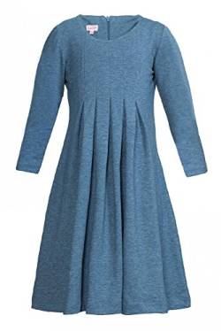 La-V Mädchenkleid Taubenblau H104/Größe 158 von La-V