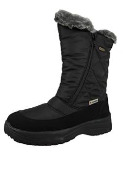 Lackner Wally 7908 Schwarz - gefütterte Stiefelette - Damenschuhe Modische Stiefelette/Boots, Schwarz von Lackner Schuhe GmbH