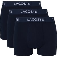 LACOSTE Boxershorts, 3er-Pack, Logo-Bund, für Herren, blau, L von Lacoste