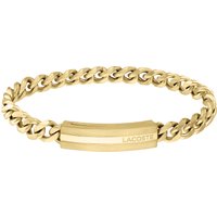 LACOSTE Herren Armband "2040092", Edelstahl, gold, 99 von Lacoste