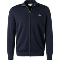 LACOSTE Herren Cardigan blau Baumwolle von Lacoste