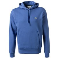 LACOSTE Herren Hoodie blau Baumwolle unifarben Classic Fit von Lacoste