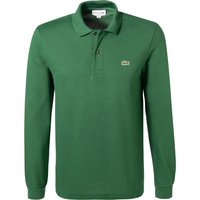 LACOSTE Herren Polo-Shirt grün Baumwoll-Piqué Classic Fit von Lacoste