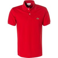 LACOSTE Herren Polo-Shirt rot Baumwoll-Piqué Classic Fit von Lacoste