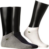 LACOSTE Herren Sneakersocken blau Baumwolle unifarben von Lacoste