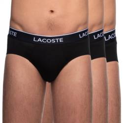 Lacoste 3-er Set Slips Schwarz von Lacoste