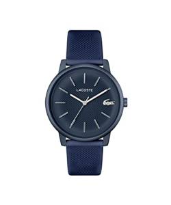 Lacoste Analog Quarzuhr für Herren mit Blaues Silikonarmband - 2011241 von Lacoste