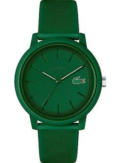 Lacoste Analog Quarzuhr für Herren mit Grünes Silikonarmband - 2011170 von Lacoste