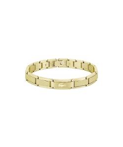 Lacoste Armband mit Knebelverschluss für Herren Kollektion STENCIL Gelbgold - 2040219 von Lacoste