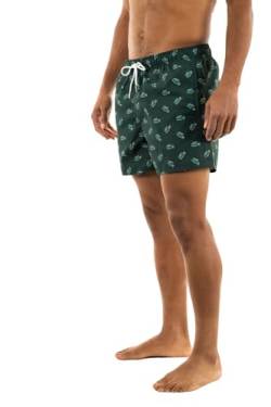 Lacoste - Basic - Badehose (L Sinople / Multicolor) von Lacoste