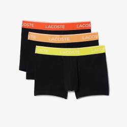 Lacoste - Basic - Retro Short / Pant - 3er Pack (M Schwarz / Watermelon / Pineapple-Spark) von Lacoste