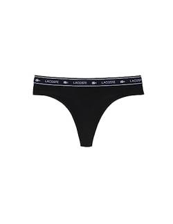 Lacoste Damen 8F1342 G-String, Noir, L von Lacoste