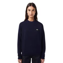 Lacoste Damen Af9551 Pullover, Marineblau (166), 32 von Lacoste