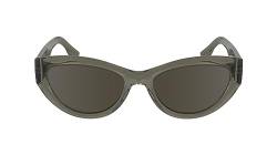 Lacoste Damen L6013s Sonnenbrille, Transparent Braun, Einheitsgröße von Lacoste