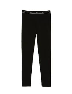 Lacoste Damen OF1561 Leggings, Noir, XXS von Lacoste