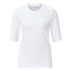 Lacoste - Damen T-Shirt, Weiß, 40 von Lacoste