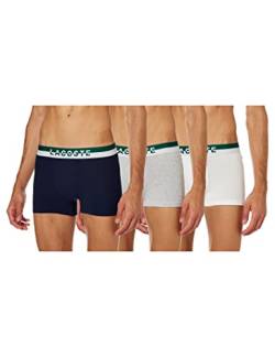 Lacoste Herren 5H3388 Unterwäsche, Marine/Blanc-Argent Chine, M (3er Pack) von Lacoste