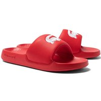 Lacoste Herren Badesandalen - Croco Slides, Slipper, Pantolette von Lacoste