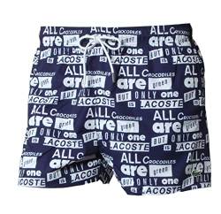 Lacoste Herren Badeshort Blau L von Lacoste