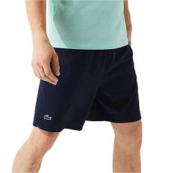 Lacoste Herren Kurze Trainingshose GH6961, Männer Sportshorts,Freizeithose,Regular Fit,Blau,5 (L) von Lacoste