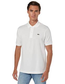 Lacoste Herren Poloshirt L1212, Weiß (Blanc), 3XL von Lacoste