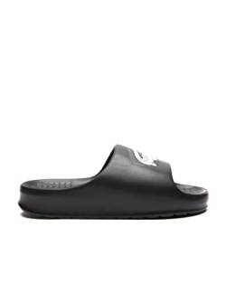 Lacoste Herren Serve 2.0 Evo Synthetic Colour Block Slides Sandale, Schwarz/gebrochenes Weiß, 40.5 EU von Lacoste