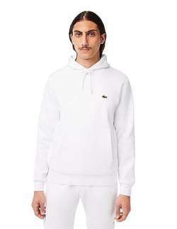 Lacoste Herren Sh9623 Sweatshirts, weiß, XL von Lacoste