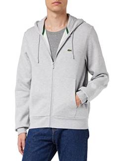 Lacoste Herren Sh9626 Sweatshirts, Chinesisches Silber, 3XL von Lacoste