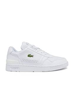 Lacoste Herren T-Clip 0722 1 SMA Sneakers, Wht/Wht, 43 EU von Lacoste