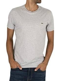 Lacoste Herren T-Shirt Th6709 , Grau (Argent Chine) , X-Large (Herstellergröße: 6) von Lacoste