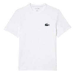 Lacoste Herren Th1709 Schlafanzug Oberteil, Weiß/Sinople, XL von Lacoste