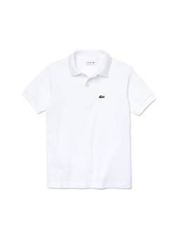 Lacoste Jungen Pj2909 Poloshirt, Weiß (Blanc), 4 Jahre (Herstellergröße: 4A) von Lacoste