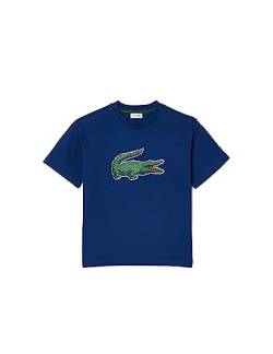 Lacoste - Kinder T-Shirt, Navy Blau, 12 ans von Lacoste