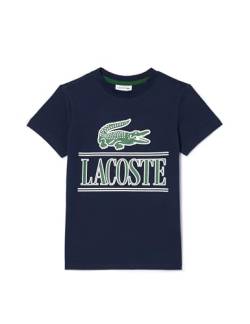 Lacoste - Kinder T-Shirt, Navy Blau, 8 ans von Lacoste