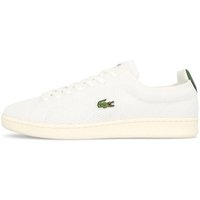 Lacoste Lacoste Carnaby Piquee 123 1 SMA Herren White Green Sneaker von Lacoste