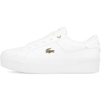 Lacoste Lacoste Ziane Platform 123 1 CFA Damen White White Leather Sneaker von Lacoste