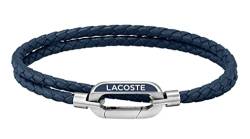 Lacoste Lederarmband für Herren Kollektion STARBOARD Blau - 2040112 von Lacoste