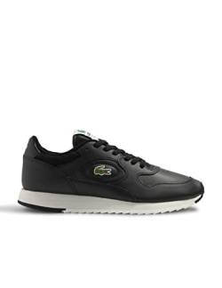 Lacoste-Men Athleisure SNKR-46SMA0012, Black/Offwhite, 42 EU von Lacoste