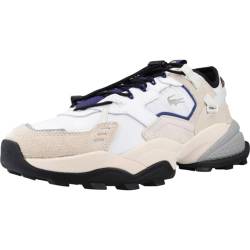 Lacoste-Men Outdoor SHOES-46SMA0083, White/Navy, 46.5 EU von Lacoste