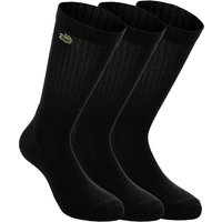 Lacoste Performance Core Tennissocken 3er Pack in schwarz, Größe: 43-46 von Lacoste