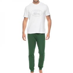 Lacoste Pyjama Grün & Weiß von Lacoste