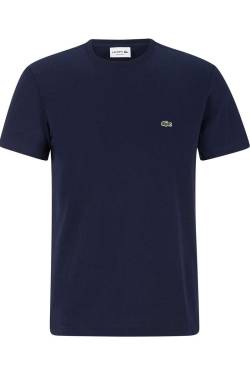 Lacoste Regular Fit T-Shirt Rundhals navy, Einfarbig von Lacoste