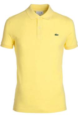 Lacoste Slim Fit Poloshirt Kurzarm gelb von Lacoste