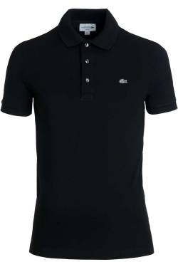 Lacoste Slim Fit Poloshirt Kurzarm schwarz von Lacoste