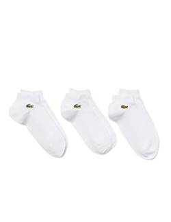 Lacoste Sport Unisex RA4183 Socken, Blanc/Blanc-Blanc, 43/46 von Lacoste